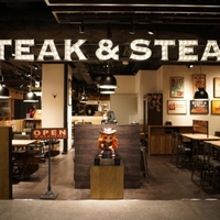 STEAK ＆ STEAK ステーキ ステーキの写真