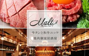 牛タンと和牛ユッケ 個室焼肉×居酒屋 MALT 名古屋駅店
