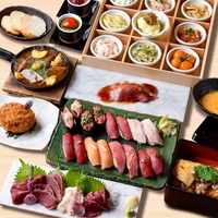 横浜 肉寿司の写真
