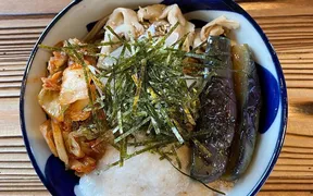 蕎麦とラー油で幸なった。東大阪店