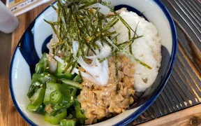 蕎麦とラー油で幸なった。東大阪店