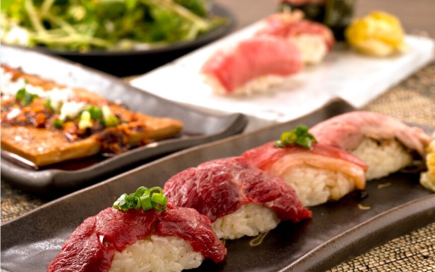 蒲田 バル肉寿司 東京都大田区蒲田 和風居酒屋 握り寿司 牛肉料理 馬肉料理 Paypayグルメ